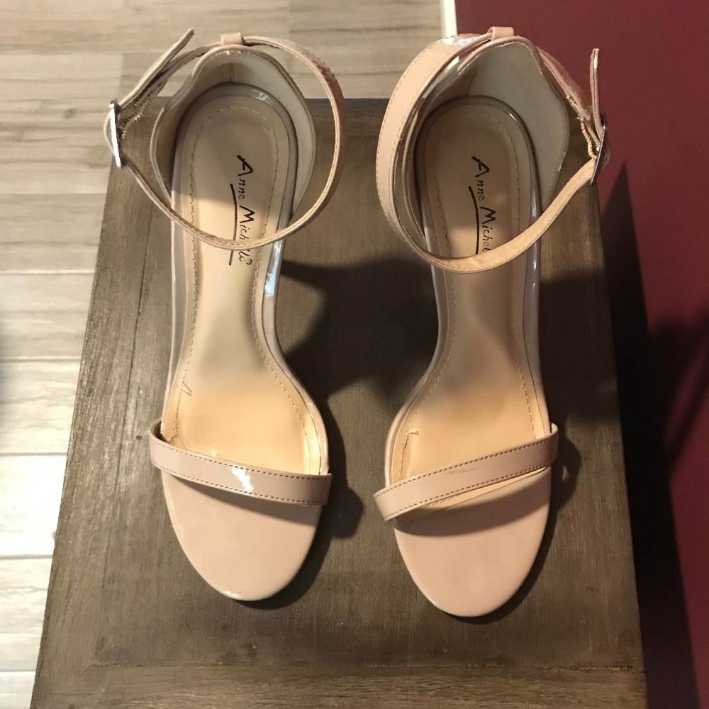 Nude stilettos